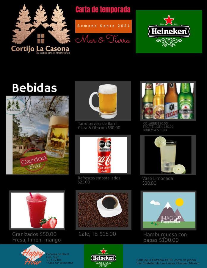 San Cristóbal de Las Casas Cortijo La Casona & Bungalow Al Pie De La Montana מראה חיצוני תמונה
